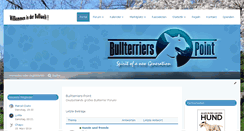 Desktop Screenshot of bullterriers-point.de